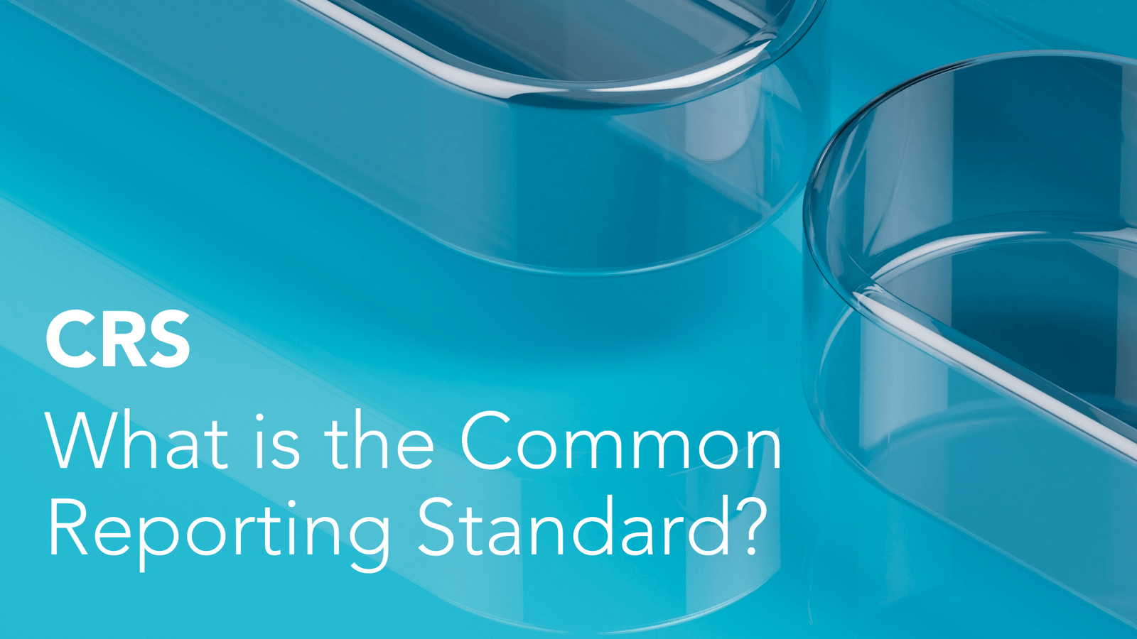 Common Reporting Standard CRS reporting for financial institutions